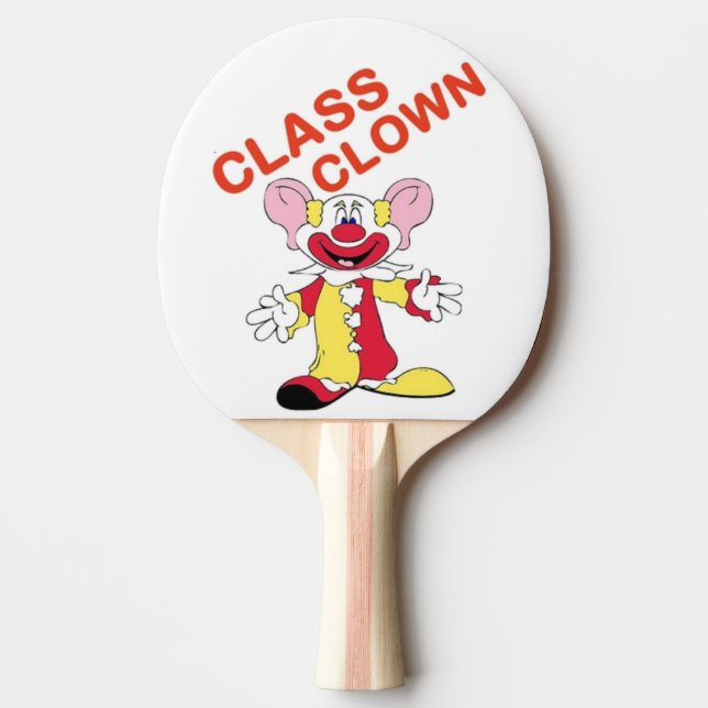 RAQUETTE DE PING PONG CLASSE CLOWN (Devant)