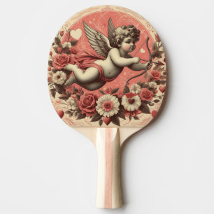 Raquette De Ping Pong Classic/Vintage/Retro Saint-Valentin cupide