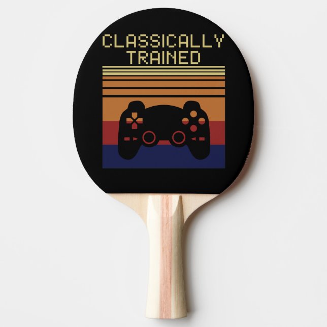 RAQUETTE DE PING PONG CLASSIQUEMENT FORMÉ (Devant)