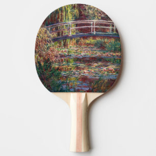 Raquette De Ping Pong Claude Monet - Bassin aux nymphéas, harmonie rose