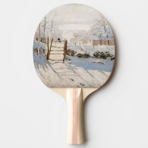 Raquette De Ping Pong Claude Monet - La Pie