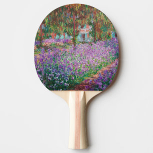 Raquette De Ping Pong Claude Monet - Le jardin de l'artiste à Giverny