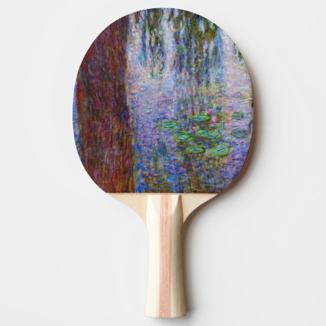 Raquette De Ping Pong Claude Monet - Lys d'eau (Devant)