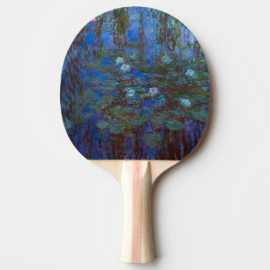 Raquette De Ping Pong Claude Monet - Lys d'Eau Bleue