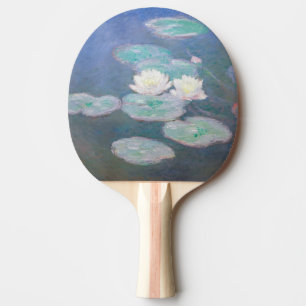 Raquette De Ping Pong Claude Monet - Nymphéas, Effet du soir