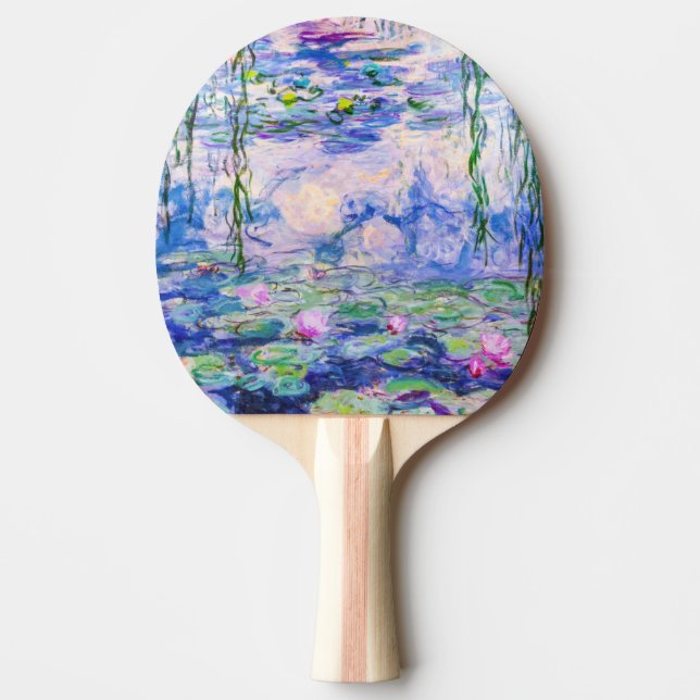 Raquette De Ping Pong Claude Monet - Nymphéas / Nymphéas 1919 (Devant)