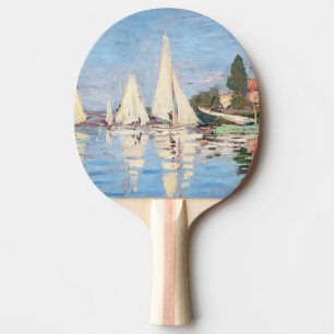 Raquette De Ping Pong Claude Monet - Regattas à Argenteuil