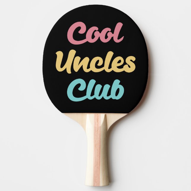 Raquette De Ping Pong Club des oncles cool II (Devant)