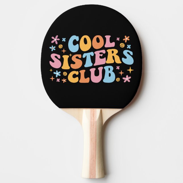 Raquette De Ping Pong Club des Sœurs Cool III (Devant)