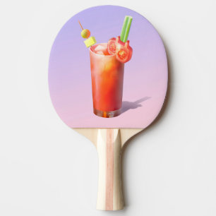 Raquette De Ping Pong Cocktail Creative Bloody Mary