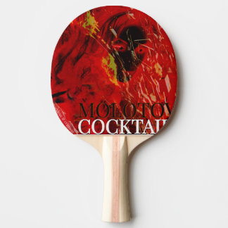 RAQUETTE DE PING PONG COCKTAIL MOLOTOV !