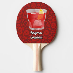Raquette De Ping Pong Cocktail Negroni
