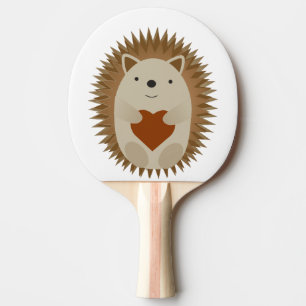 Raquette De Ping Pong Coeur de hérisson