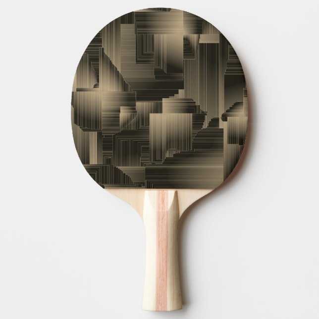 Raquette De Ping Pong Colden Halls Art déco (Devant)