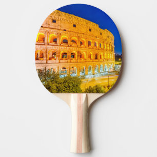 Raquette De Ping Pong Colisée Rome Italie