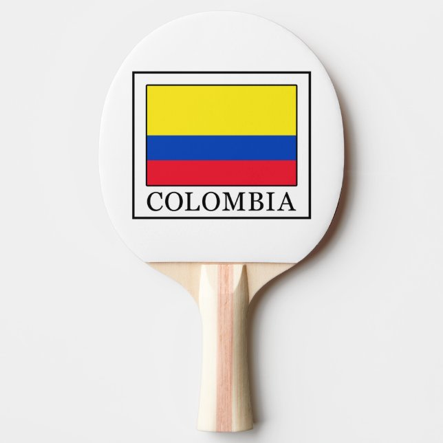 Raquette De Ping Pong Colombie (Devant)