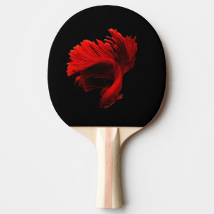Raquette De Ping Pong Combattant siamois rouge rubis