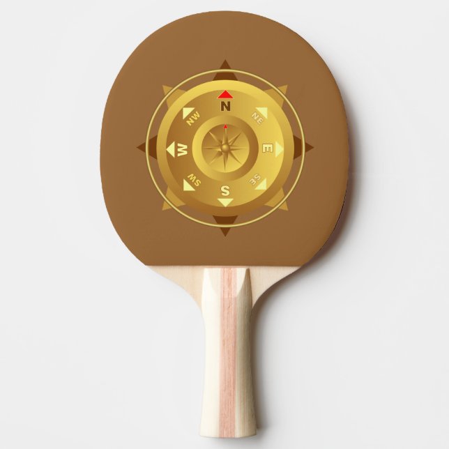 Raquette De Ping Pong Compas (Devant)