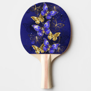Raquette De Ping Pong Composition avec les papillons Sapphire