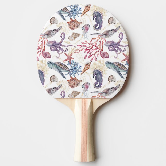 Raquette De Ping Pong Composition de l'eau souterraine Conception 1 (Devant)