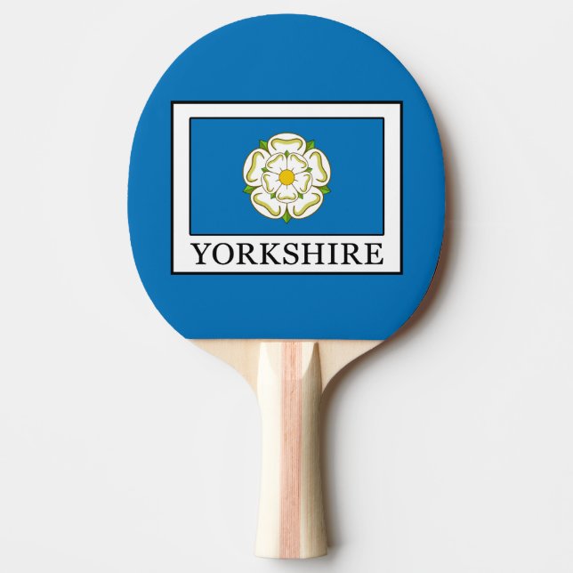 Raquette De Ping Pong Comté de Yorkshire (Devant)