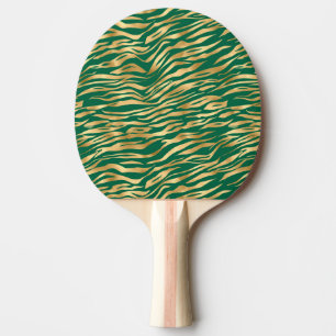 Raquette De Ping Pong Conception de la série Safari Émeraude et Or 2