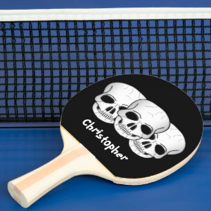 Raquette De Ping Pong Conception des crânes