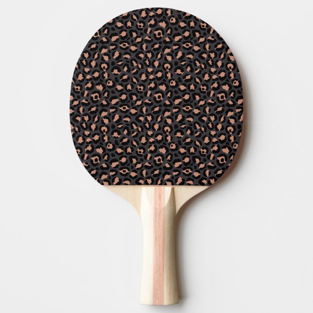Raquette De Ping Pong Conception Série Léopard Classique 11  (Devant)