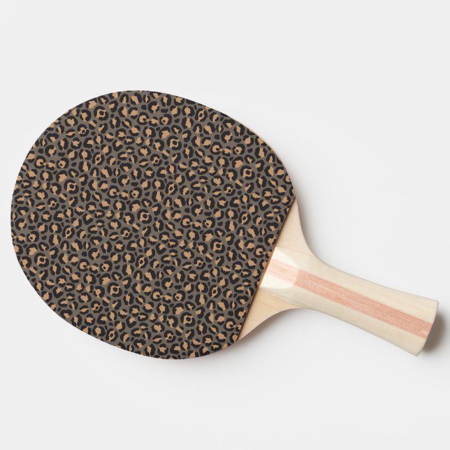 Raquette De Ping Pong Conception Série Léopard Classique 4 (Côté)