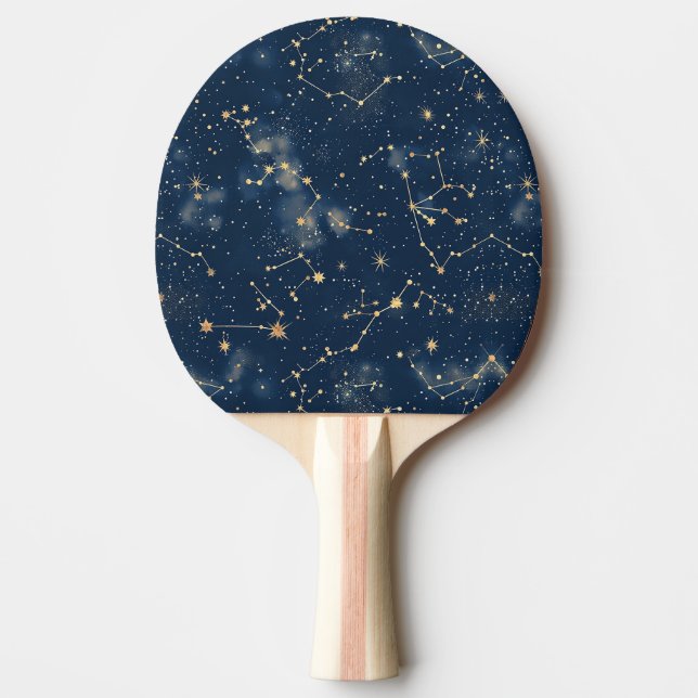 Raquette De Ping Pong Constellation céleste - Nuit étoilée (5) (Devant)
