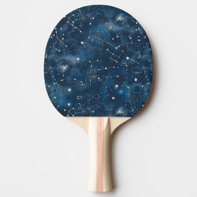 Raquette De Ping Pong Constellation céleste - Nuit étoilée (6) (Devant)