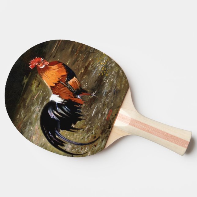 Raquette De Ping Pong Coq/Gaulois/Rooster (Côté)