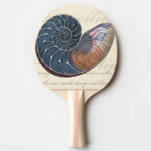 Raquette De Ping Pong Coquillage romantique