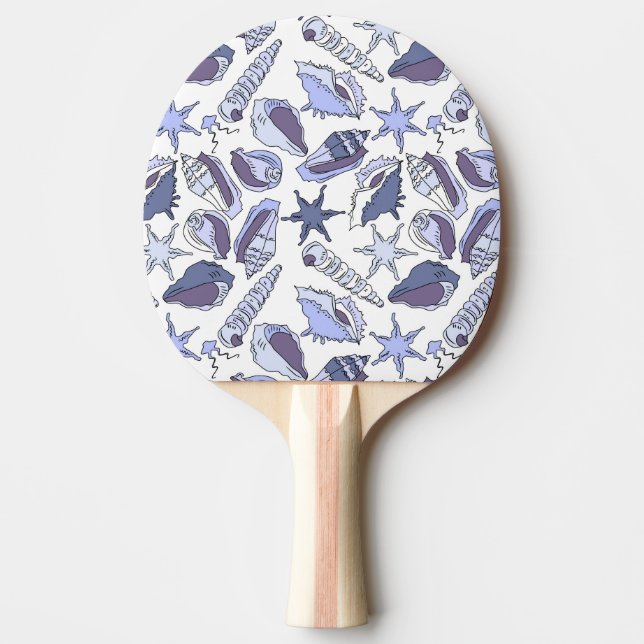 Raquette De Ping Pong Coquillages de Lavendar (Devant)
