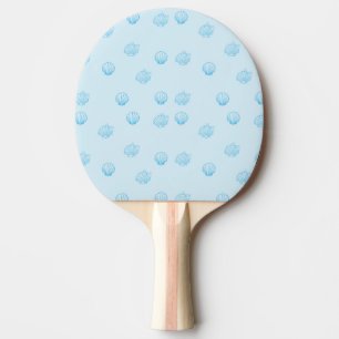 Raquette De Ping Pong Coquilles Saint-Jacques Contour Minimalisme