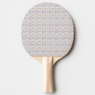 Raquette De Ping Pong Corações em aquarela