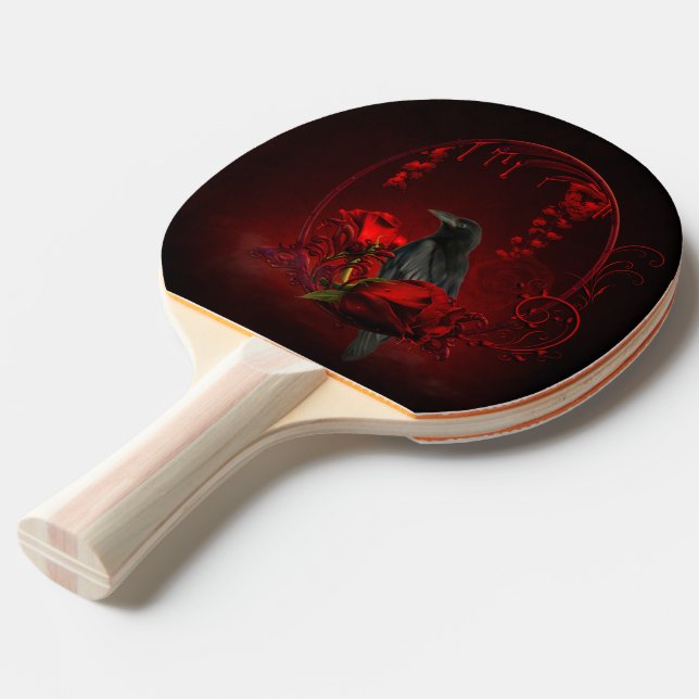 Raquette De Ping Pong Corneille merveilleuse (Devant Angle)