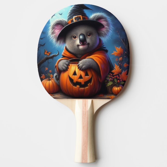 Raquette De Ping Pong Costume Koala Halloween (Devant)