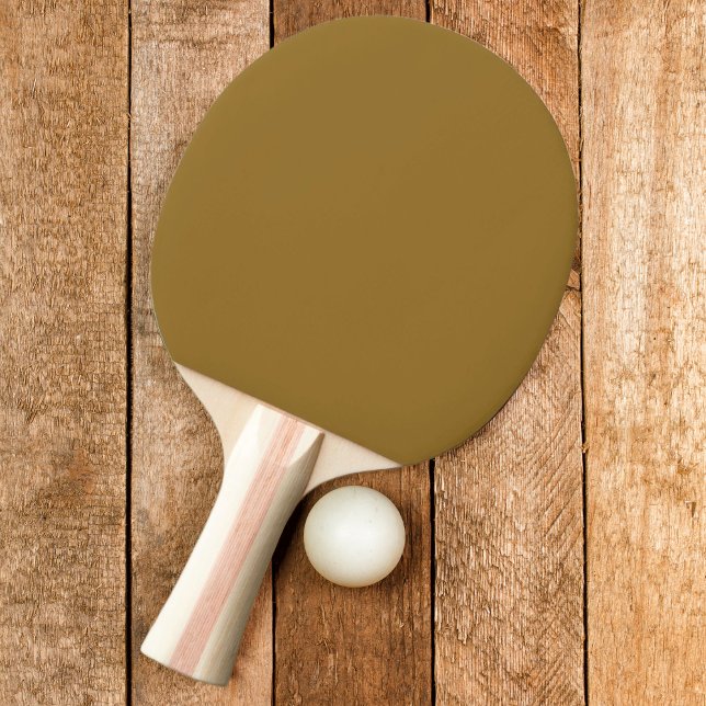 Raquette De Ping Pong Couleur de vent de désert chaud uni (Créateur téléchargé)