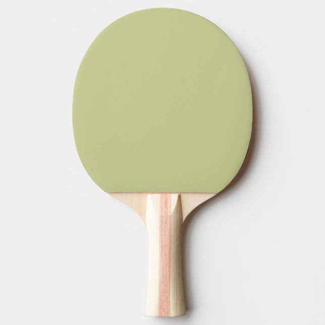 Raquette De Ping Pong Couleur ferme vert pâle (Devant)