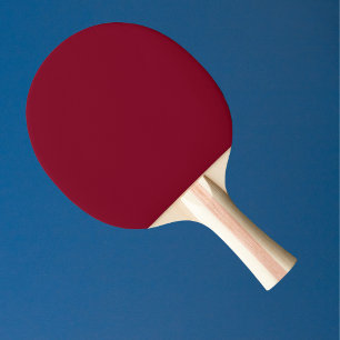 Raquette De Ping Pong Couleur solide bordeaux