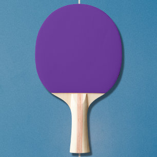 Raquette De Ping Pong Couleur solide du coeur pourpre