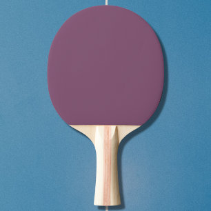 Raquette De Ping Pong Couleur solide violet Baisée de raisin