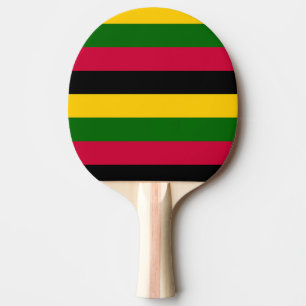 Raquette De Ping Pong Couleurs africaines - Grandes Motifs
