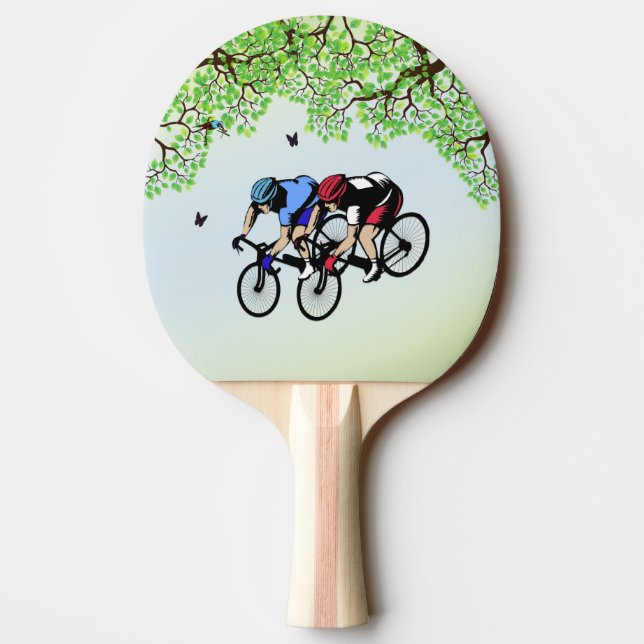 Raquette De Ping Pong Course à vélo (Dos)