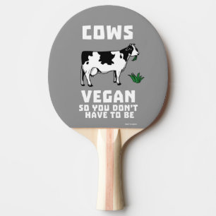 Raquette De Ping Pong Cows Vegan So