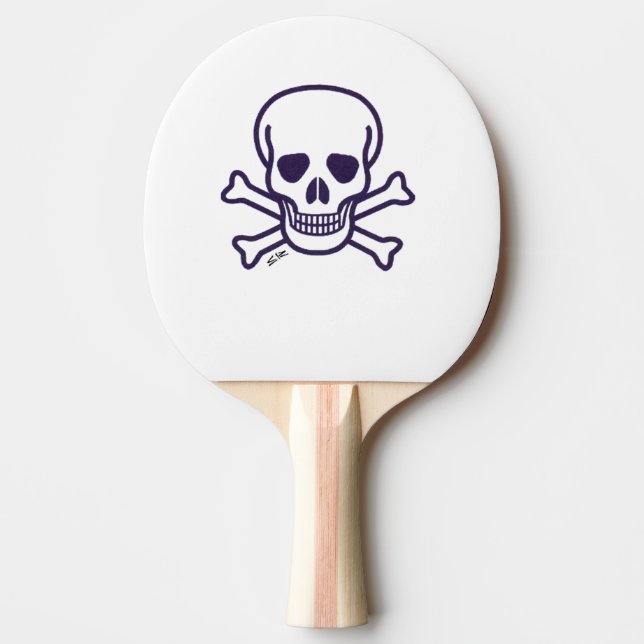 Raquette De Ping Pong Crâne n Bones ping pong paddle (Devant)