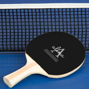 Raquette De Ping Pong Créez votre propre monogramme personnalisé