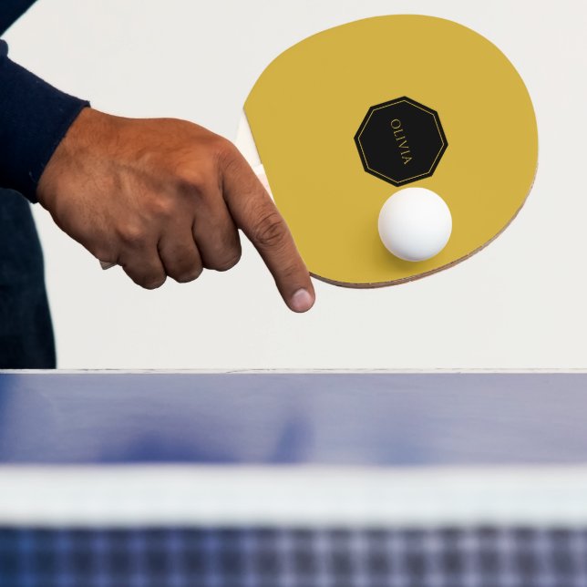 Raquette De Ping Pong Créez votre propre nom Ping Pong Paddle (Insitu)