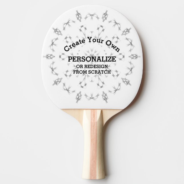 Raquette De Ping Pong Créez votre propre personnalisation (Devant)